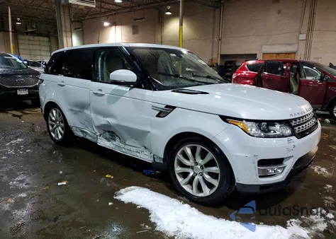 2016 Land Rover Range Rover Sport Hse z USA, uszkodzony, nr VIN SALWR2KF8GA663357